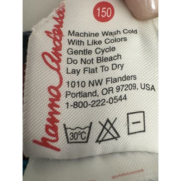 Hanna Andersson Womens Small Sweater Fair Isle Mock Neck Knitted Pullover EUC - Picture 9 of 14